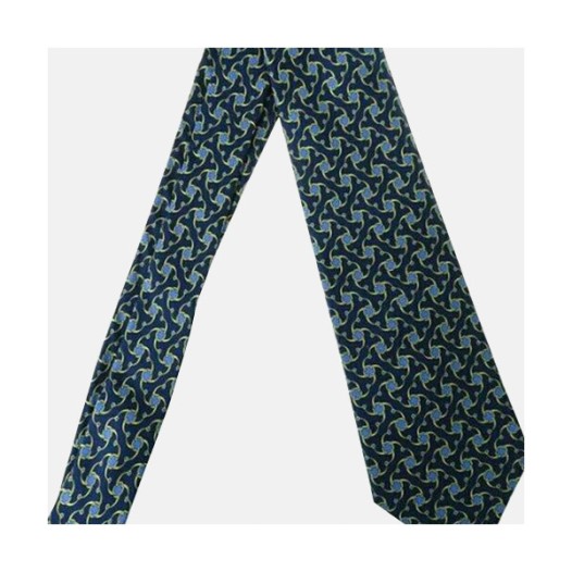 ❤HERMES  MENS  NECKTIE  NAVY  -  에르메스 남성용 넥타이 네이비