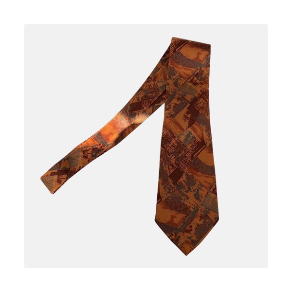 ❤FENDI   MENS  NECKTIE BROWN  -  펜디 남성용 넥타이 브라운