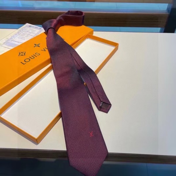 ❤Louis Vuitton  MENS  NECKTIE RED  -  루이비통 남성용 넥타이 레드 lou00002