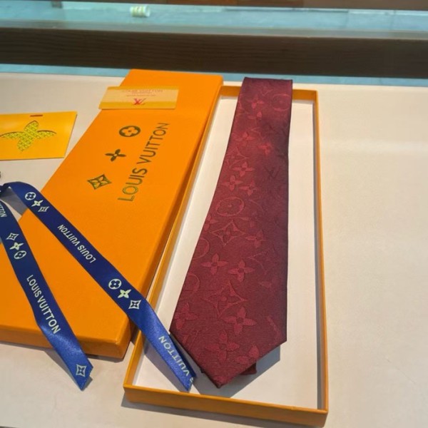 ❤Louis Vuitton  MENS  NECKTIE  레드- 루이비통  남성용 넥타이 레드-lou00002