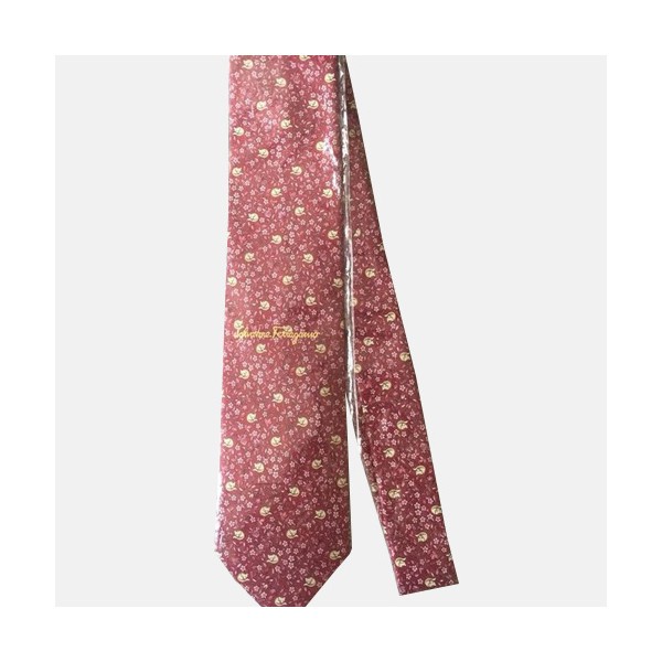 ❤FERRAGAMO  MENS  NECKTIE RED  -  페레가모 남성용 넥타이 레드