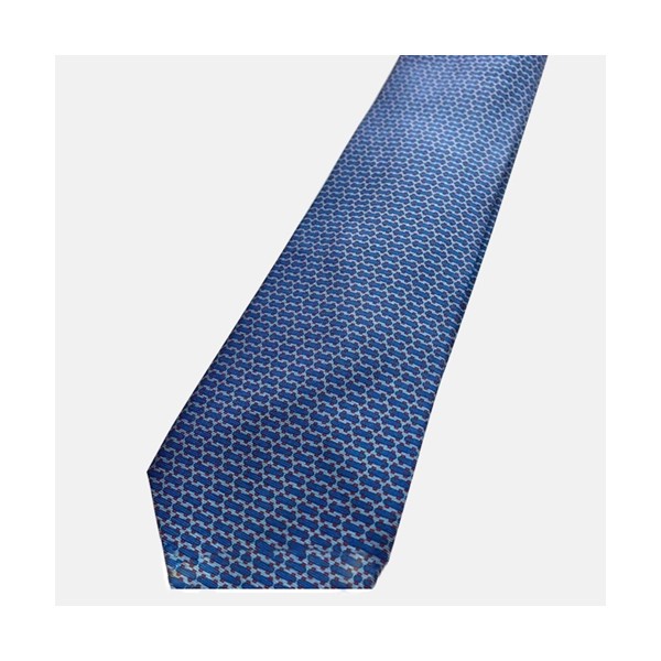 ❤HERMES   MENS  NECKTIE BLUE  -  에르메스 남성용 넥타이  블루