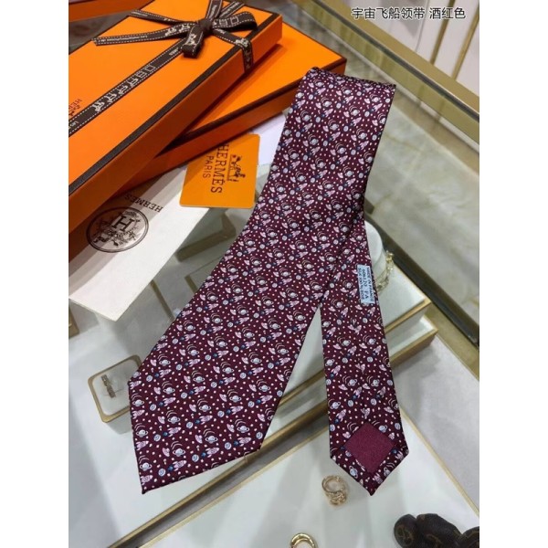 ❤HERMES  MENS  NECKTIE RED  -  에르메스 남성용 넥타이 레드 herr0002