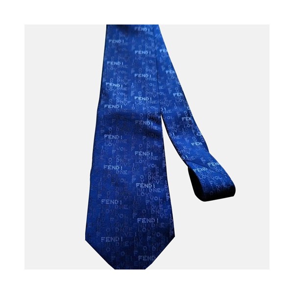 ❤FENDI   MENS  NECKTIE BLUE -  펜디 남성용 넥타이  블루 -FENN001