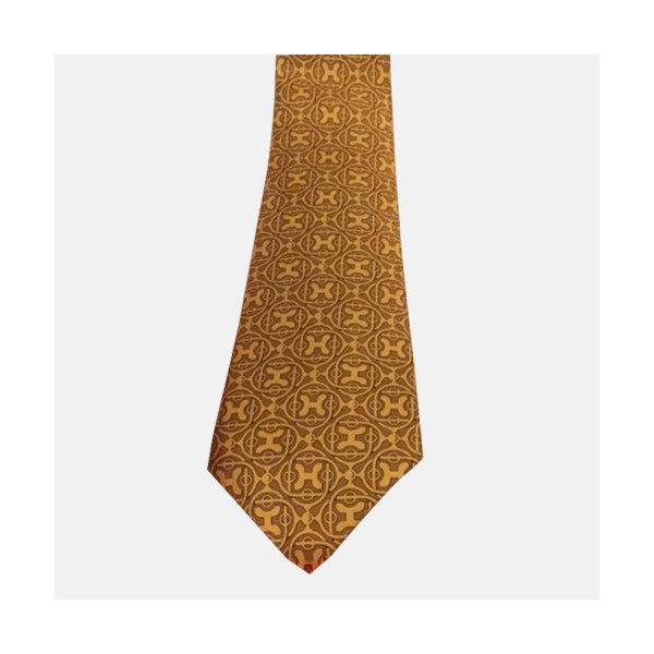 ❤HERMES  MENS  NECKTIE  YELLOW  - 에르메스 남성용 넥타이 옐로우