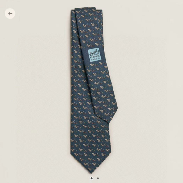 ❤Hermes Mens Necktie Navy -에르메스 남성용 넥타이 HE0006