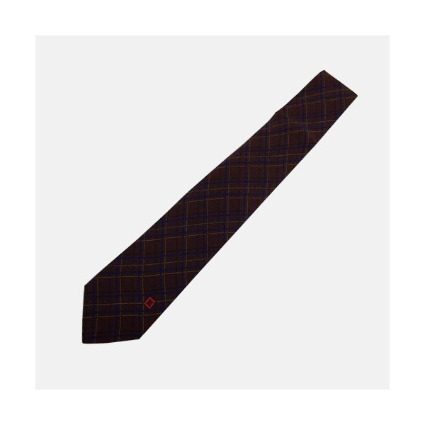 ❤HERMES   MENS  NECKTIE BROWN  -  에르메스 남성용 넥타이 브라운