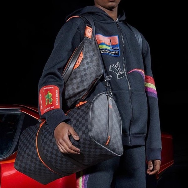 ❤Louis Vuitton 2019 Monogram Keepall Bag,45cm - 루이비통 2019 모노그램 키폴 남여공용 여행가방,N40166 ,LOUB1349,45 cm,블랙