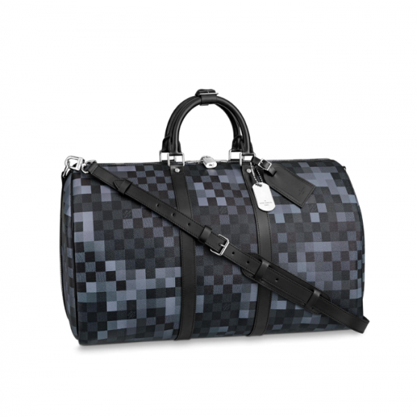 ❤Louis Vuitton 2019 Damier Graphite Bag,50cm - 루이비통 다미에 그라피티 남여공용 여행가방,N40080,LOUB1371,50cm,블랙(그레이)