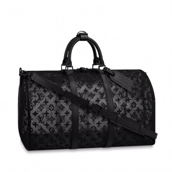 ❤Louis Vuitton 2019 Keepall Bandouliere  Bag,45cm - 루이비통 2019 키폴 반둘리에 남여공용 여행가방 M53971,LOUB1483,45cm,블랙