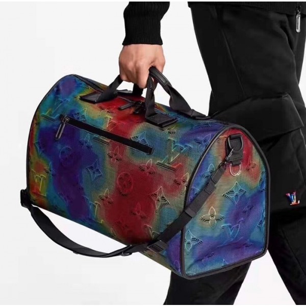 ❤Louis Vuitton 2019  Keepall Bag,50cm - 루이비통 2019 키폴 남여공용 여행가방,M44939,LOUB1884,50cm,멀티