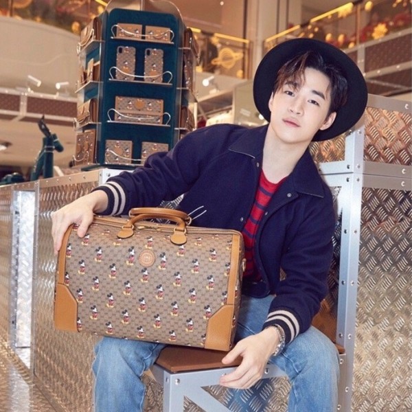 ❤[헨리 백]Gucci 2020 Mm / Wm Tote Bag,44CM - 구찌 2020 남여공용 여행용가방 547953,GUB1098,44cm,브라운