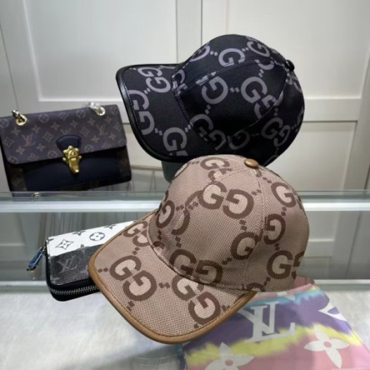 ❤Gucci 2022 Mm / Wm Cap - 구찌 2022 남여공용 모자 GUCM0088, (브라운/블랙)
