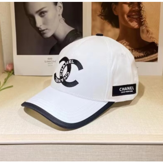 ❤Chanel 2024 Mm / Wm Cap - 샤넬 2024 남여공용 모자 CHAM0176, 화이트