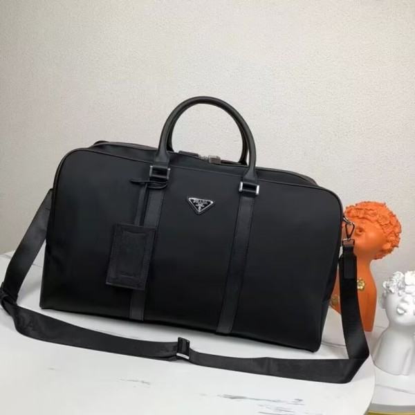 ❤Prada 2020 Nylon Tote Shoulder Bag,50CM - 프라다 2020 남여공용 나일론 여행가방,2VC007-2,50cm,블랙