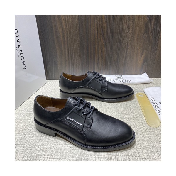 ❤Givenchy 2021 Men's Leather Derby Shoes,GIVS0181 - 지방시 2021 남성용 레더 더비슈즈,Size(240-270),블랙