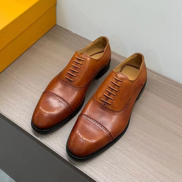 ❤Louis Vuitton 2024 Mens Leather Oxford Shoes,LOUS2189 - 루이비통 2024 남성용 레더 옥스퍼드 슈즈,Size(240-275),브라운