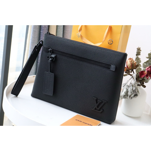 ❤Louis Vuitton  Mens Leather Clutch Bag,30cm,LOUB2425 - 루이비통 남성용 레더 클러치백,30cm,블랙
