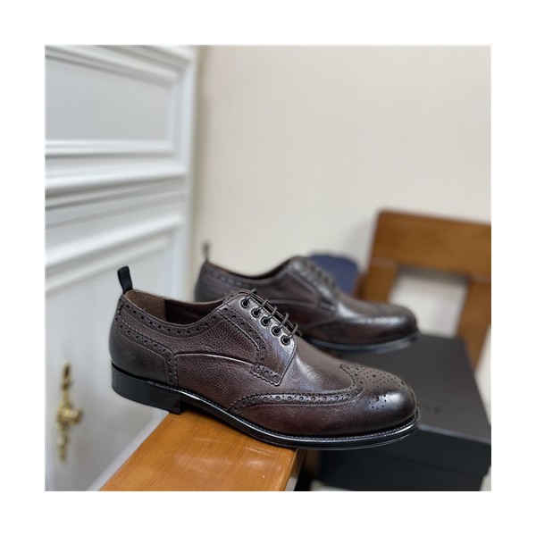 ❤Dior 2021 Men's Leather Oxford Shoes,DIOS0468 - 디올 2021 남성용 레더 옥스퍼드 슈즈,Size(240-270),브라운