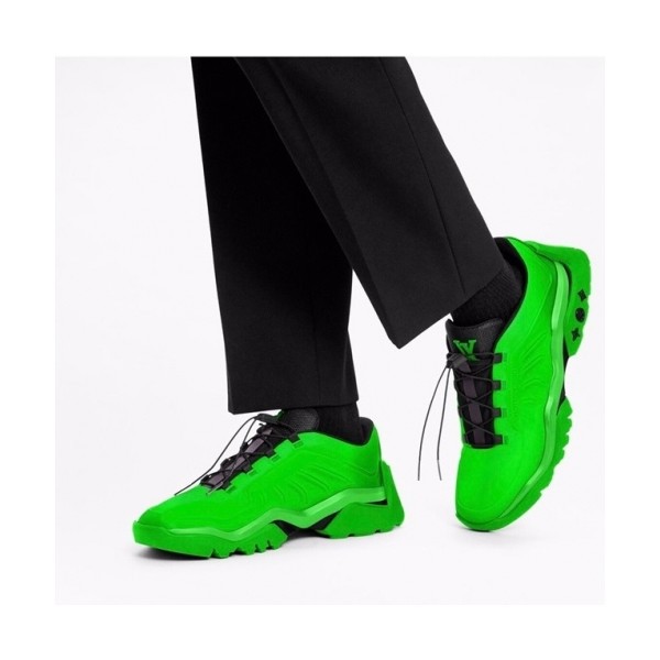 ❤루이비통  남성 Millenium 런닝 슈즈 lou03838x Size(38 - 44) 네온그린 - Louis Vuitton  Men's Millenium Running Shoes Neon-green