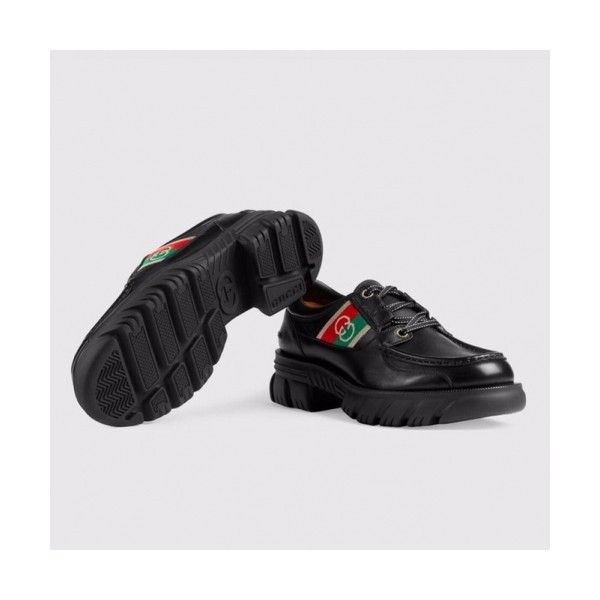 ❤구찌  남성 캐쥬얼 레더 슈즈 Size(240-275) 블랙 - Gucci   Men's Casual Leather Shoes Guc04521x Black