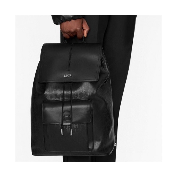 ❤디올  남성 오블리크 모션 백팩 Size(31cm) 블랙 - Dior  Mens Oblique Motion Back Pack Dio01624x Black