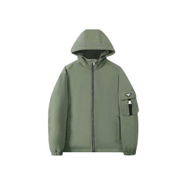 ❤Prada  Mens Logo Casual Jackets Green - 프라다 2021 남성 로고 캐쥬얼 자켓 Pra02564x Size(m - 3xl) 그린