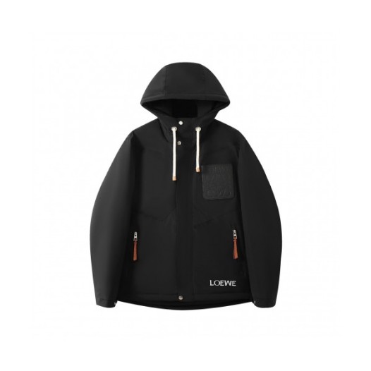 ❤Loewe  Mens Logo Casual Duck-down Jackets Black - 로에베 2021 남성 로고 캐쥬얼 덕다운 자켓 Loe0542x Size(m - 3xl) 블랙