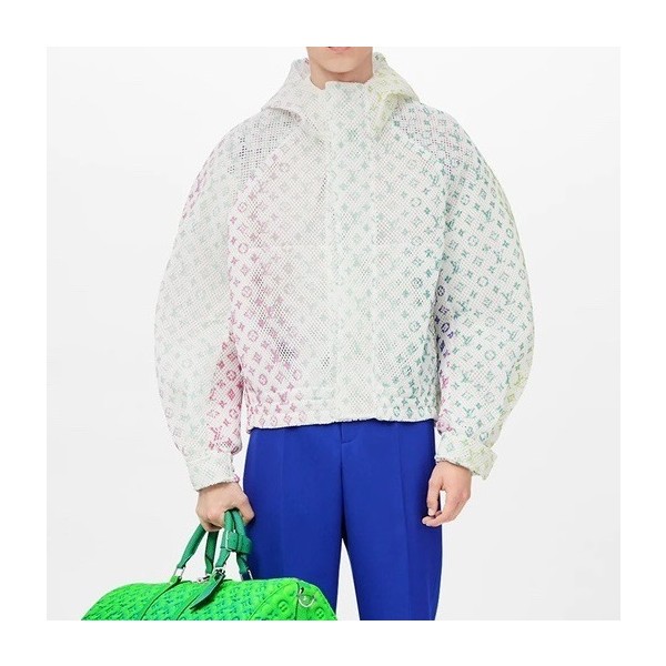 ❤루이비통 남성 화이트 후드자켓 - Mens White Jackets - lou03950x