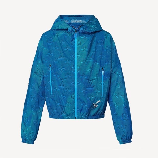 ❤루이비통 남성 블루 후드자켓 - Mens Blue Jackets - lou04017x