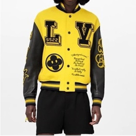 ❤루이비통 남성 트렌디 옐로우 자켓 - Louis vuitton Mens Yellow Jackets - lou4043x