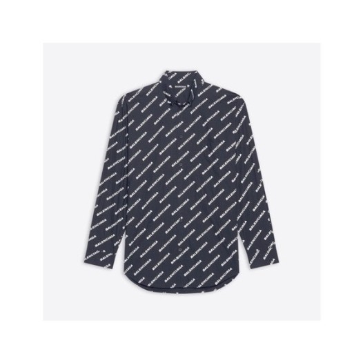 ❤발렌시아가 트렌디 남성 블랙 셔츠 - Mens Black Tshirts - bal01362x