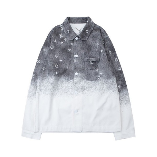 ❤루이비통 남성 트렌디 블랙 자켓 - Mens Black Jackets - lou04141x