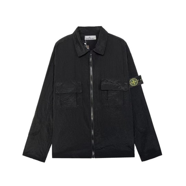 ❤스톤아일랜드 남성 캐쥬얼 블랙 자켓 - Mens Black Jackets - sto0464x