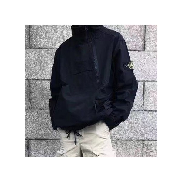 ❤스톤아일랜드 남성 캐쥬얼 블랙 자켓 - Mens Black Jackets - sto0467x