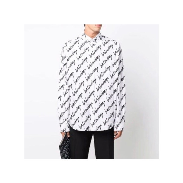 ❤발렌시아가 트렌디 남성 화이트 셔츠 - Mens White Tshirts - bal01401x