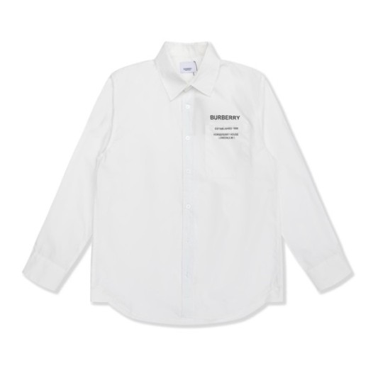 ❤버버리 남성 클래식 화이트 셔츠 - Mens White Tshirts - bur04288x