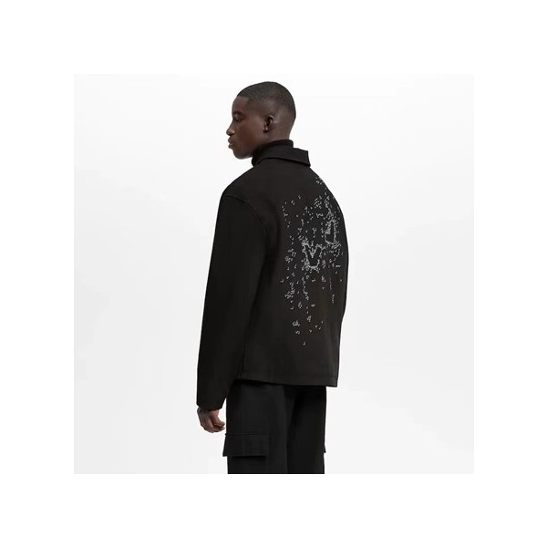 ❤루이비통 남성 트렌디 블랙 자켓 - Mens Black Jackets - lou04348x