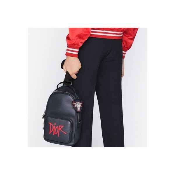 ❤디올 남성 로고 블랙 새들백 - Mens Black Saddle Bag - dio01822x