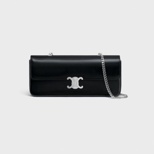 ❤셀린느 여성 Triomphe 블랙 숄더백 - Womens Black Shoulder Bag - cel0382x