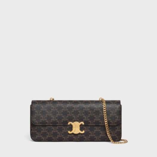 ❤셀린느 여성 Triomphe 블랙 숄더백 - Womens Black Shoulder Bag - cel0384x