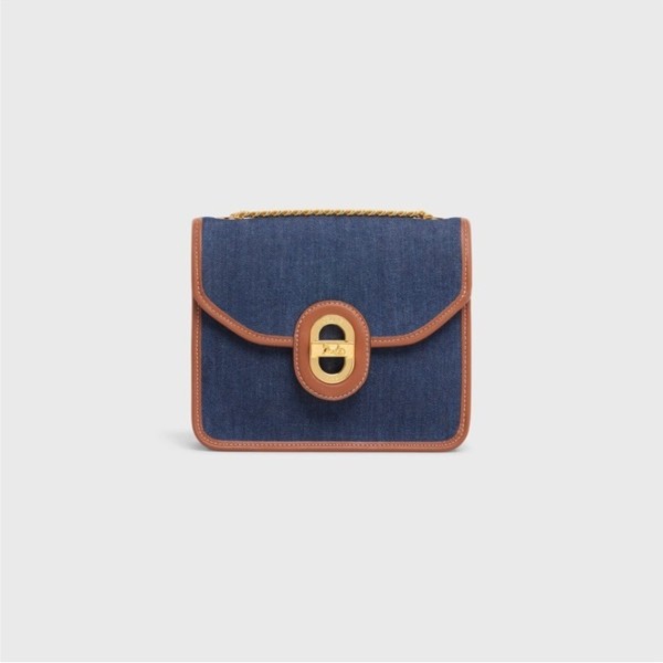 ❤셀린느 여성 Triomphe 블루 체인백 - Womens Blue Mini Bag - cel0387x