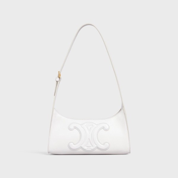 ❤셀린느 여성 로고 화이트 숄더백 - Womens White Shoulder Bag - cel0395x
