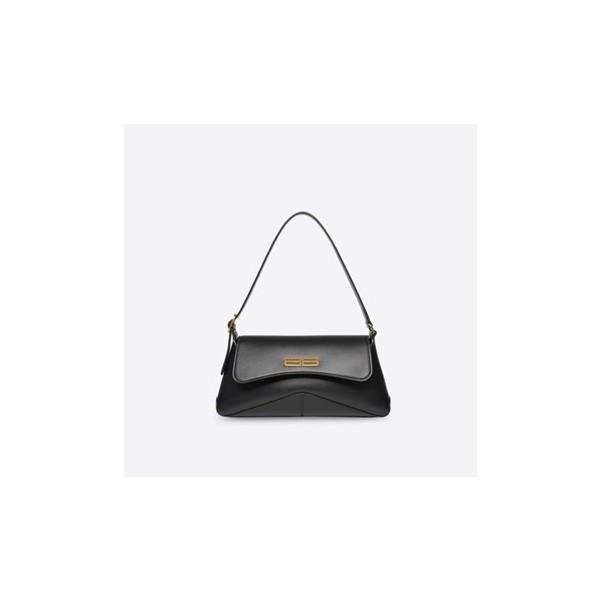 ❤발렌시아가 여성 시그니처 블랙 숄더백 - Womens Black Shoulder Bag - bal01516x