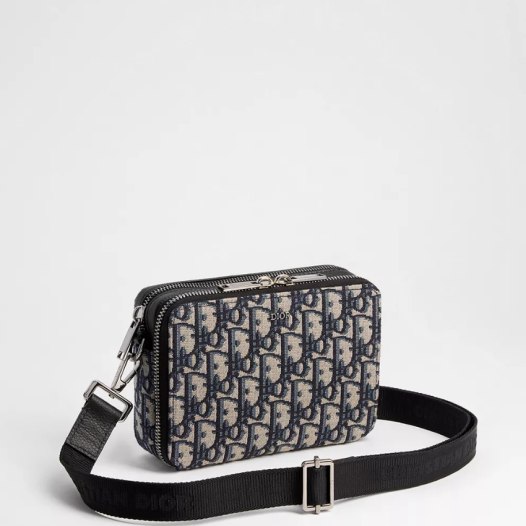디올 남성 스트랩 지퍼 파우치 - Dior Mens Strap Zipper Pouch