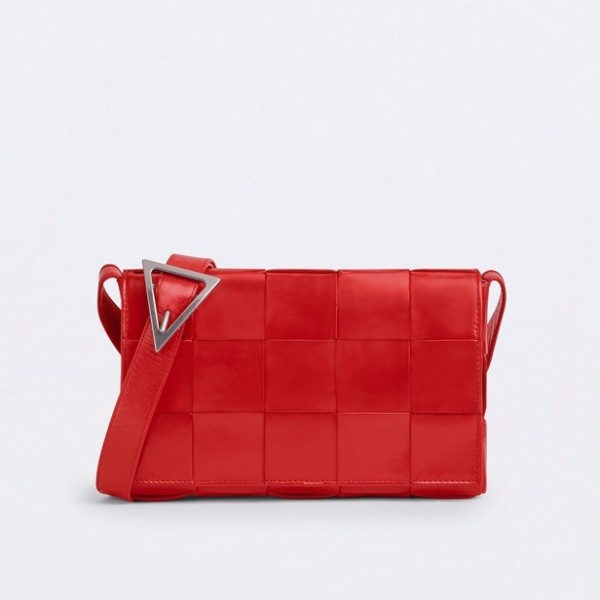 ❤보테가 여성 레드 카세트백 - Womens Red Cross Bag - bv0287x