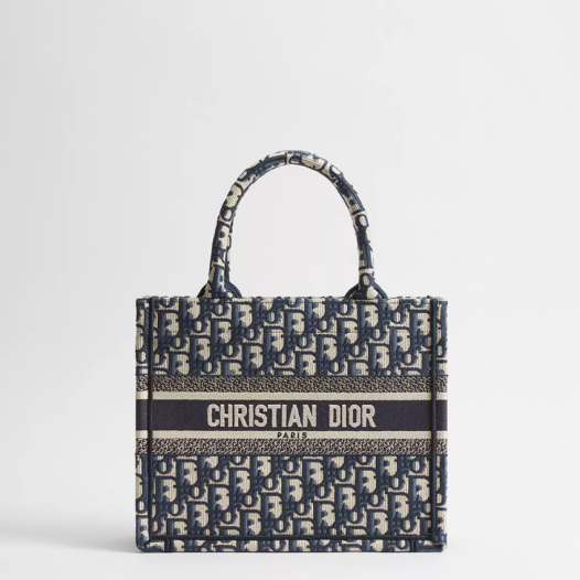 ★디올 여성 네이비 북 토트 3 사이즈- Womens Navy Book Tote 3 Size