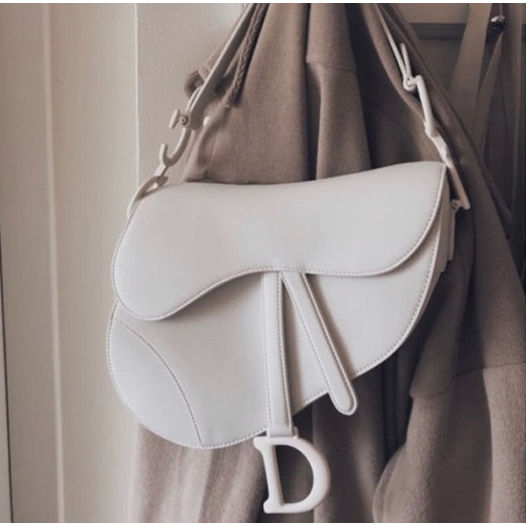 ❤디올 여성 화이트 새들백 - Womens White Saddle Bag - dio01912x