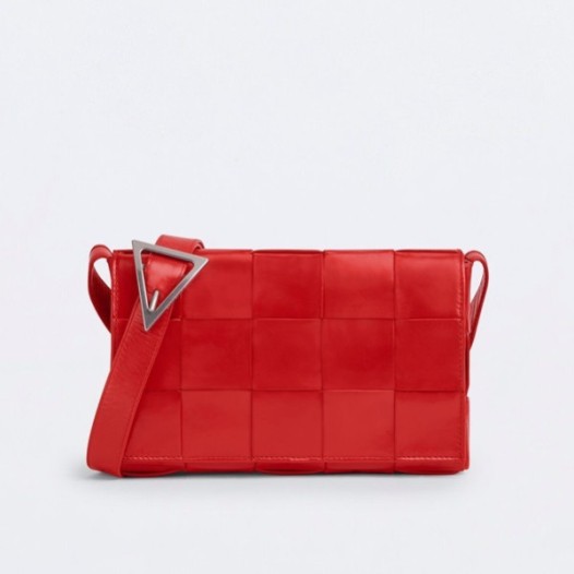 ❤보테가 여성 레드 카세트백 - Womens Red Cassette Bag - bv0353x