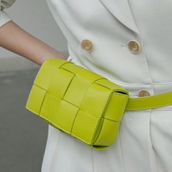 ❤보테가 남/녀 그린 카세트백 - Unisex Green Hip-sack - bv0355x